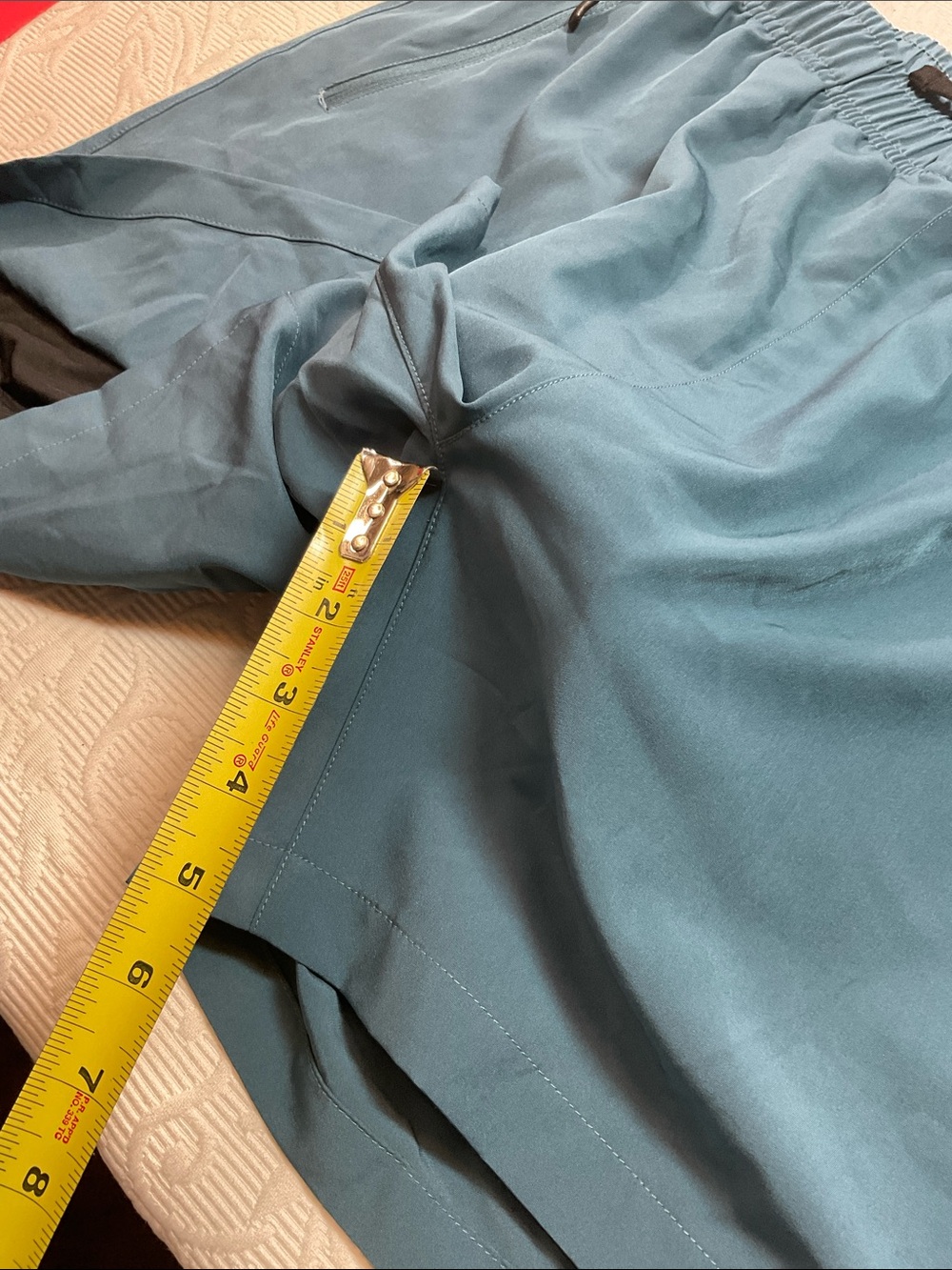 Men's Bikewa Cycling shorts with inner short and padding Teal Blue. XL - Picture 5 of 10